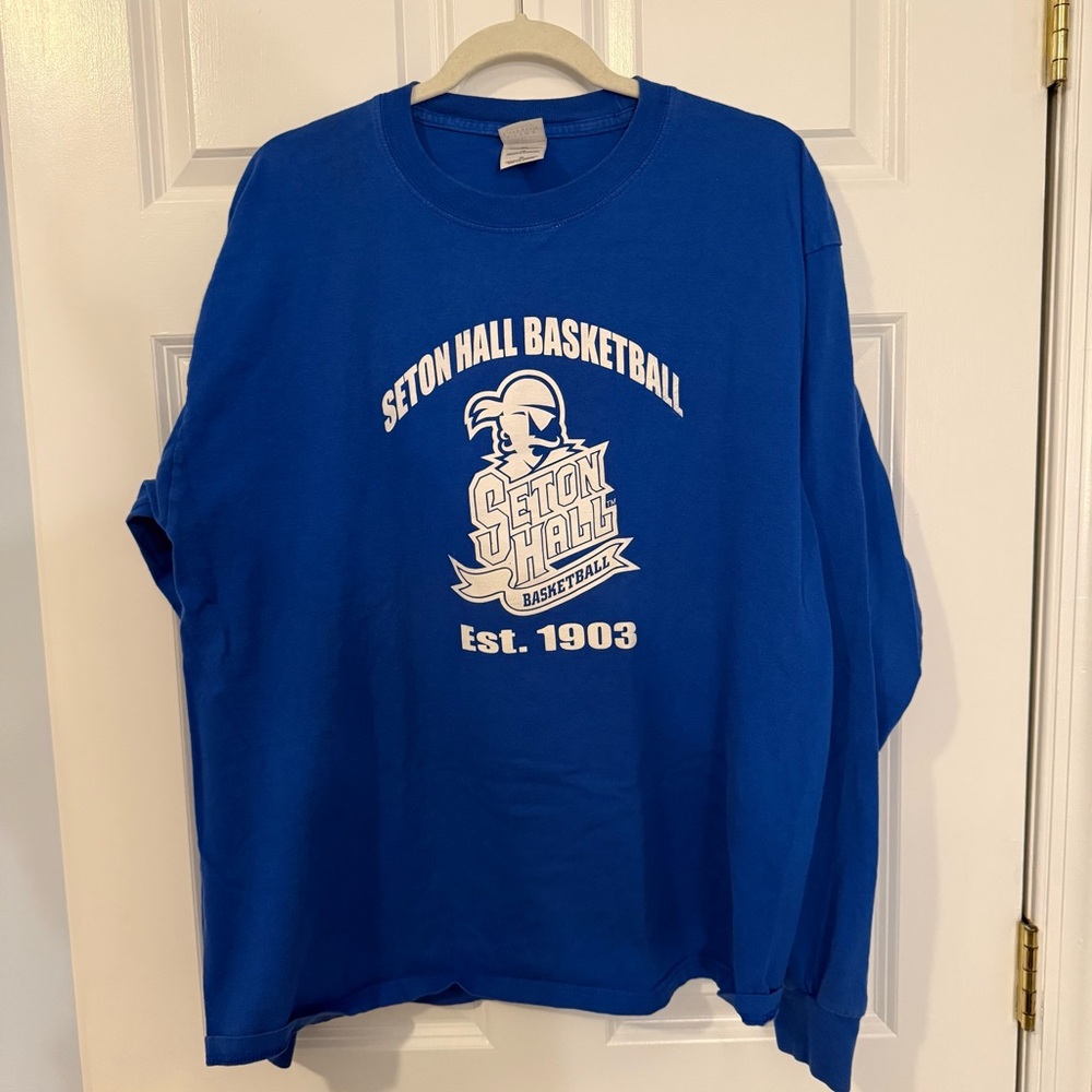 Seton Hall Basketball Long Sleeve Shirt